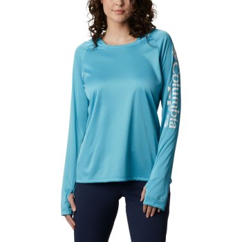 Dámské Mikiny Columbia PFG Tidal Heather Bílé PRSMYB657